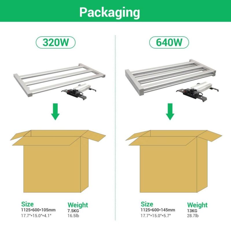 800W Us Stock Full Spectrum Samsung Lm301b Lm301h Lm561c LED Grow Light for Medical Plants