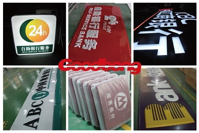 Outdoor Strong Huge Size Advertising Solid Face Lighting Letter Signs