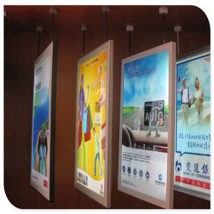 Hanging Double Sided Light Box Display Light Box Hanging Aluminum Frame Light Box