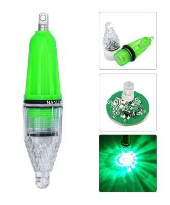 12cm Green LED Flash Fishing Light Deep Drop LED Lamp