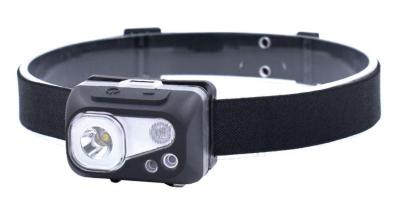 Wholesale Emergency Head Torch Lamp Portable Camping Multi-Function Headlight with 5 Flashing Modes Waterproof Safety Outdoor LED Headlamp