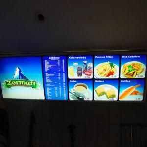 LED Menu Board Light Box/Menu Light Box/Restaurant Light Box Signs