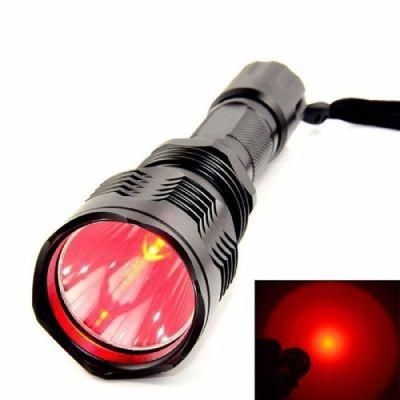 Flashlight Manufacturers Red Light Hunting Tactics LED Torch Flashlight