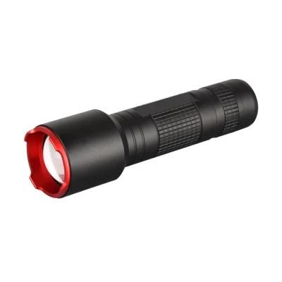 Aluminum Zoomable Focus Beam Flashlight