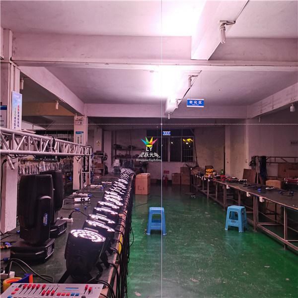 Indoor 24X18W Rgbwauv 6in1 DJ Disco DMX LED PAR Can Stage Light
