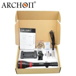 4, 000lumens Archon Diving Lamp with Rechargeable 26650 Li-ion Battery