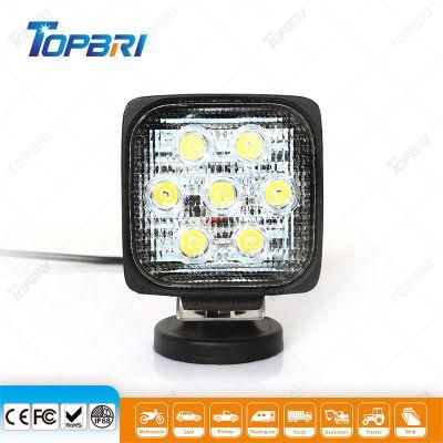 Cheap IP67 Square 24volt 35W LED Crane Truck Vehicle Light