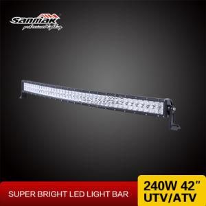 240W Double Row 4X4 Offroad 42inch CREE LED Light Bar