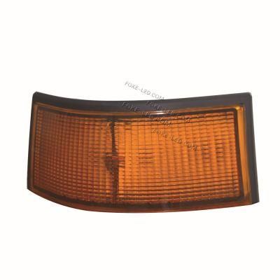 8.6 Inch 48W Flood Beam LED Amber Corner Cab Warning Light for John Deere