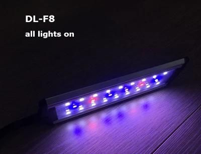 Clip on Light, Clamp Aquarium Light with White+ Blue+Red LEDs