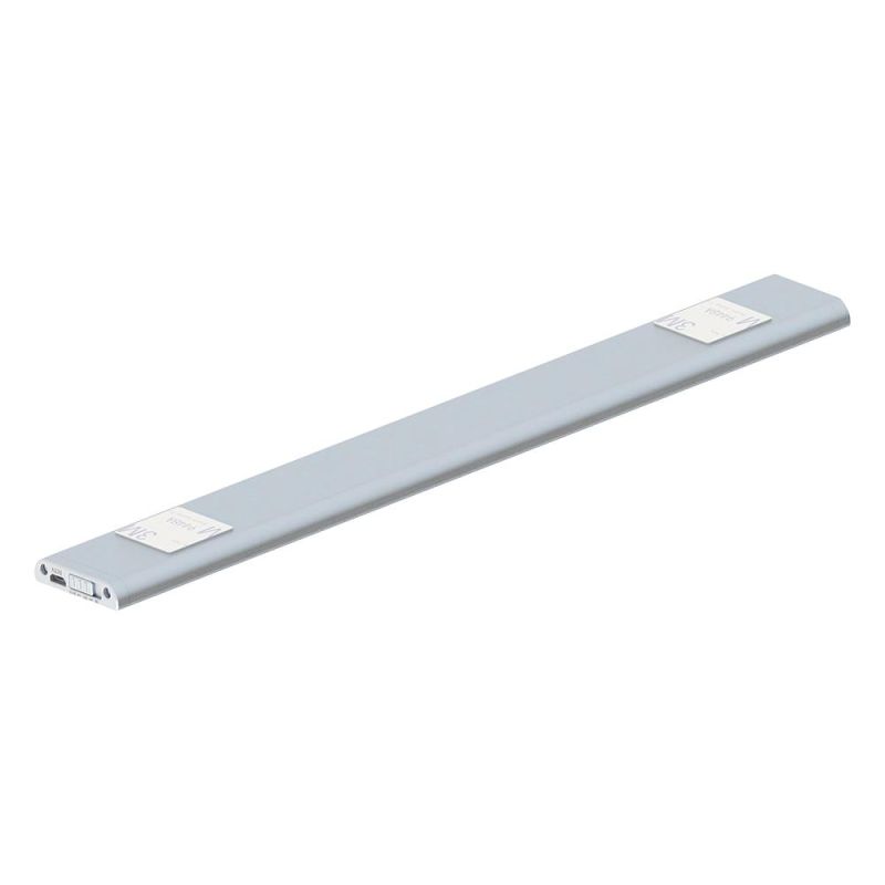 Ultrathin Rechargeable Magnetic 300mm PIR Sensor 30s Delay on/off/Auto Button Switch Cabinet Lighting