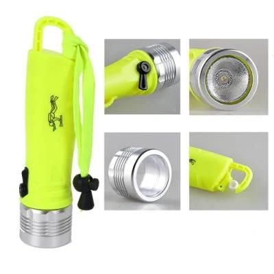 Yichen 1W LED Dive Flashlight LED Underwater Light Torch