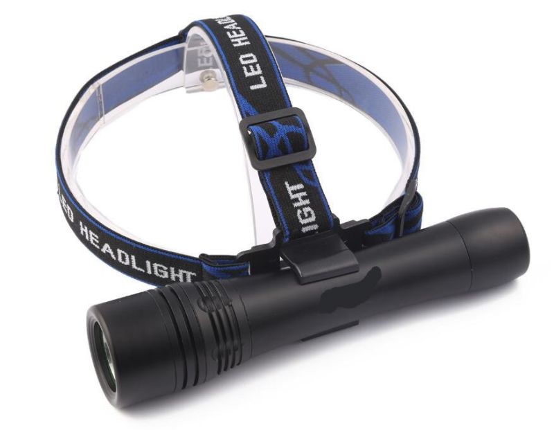 1000lm 10W Aluminum Diving Torch Underwater Flashlight