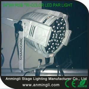 24*3W RGB Tri-Color LED PAR Light