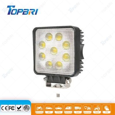 Waterproof Tractor Machine Offroad Ute 4WD 27W LED Work Light