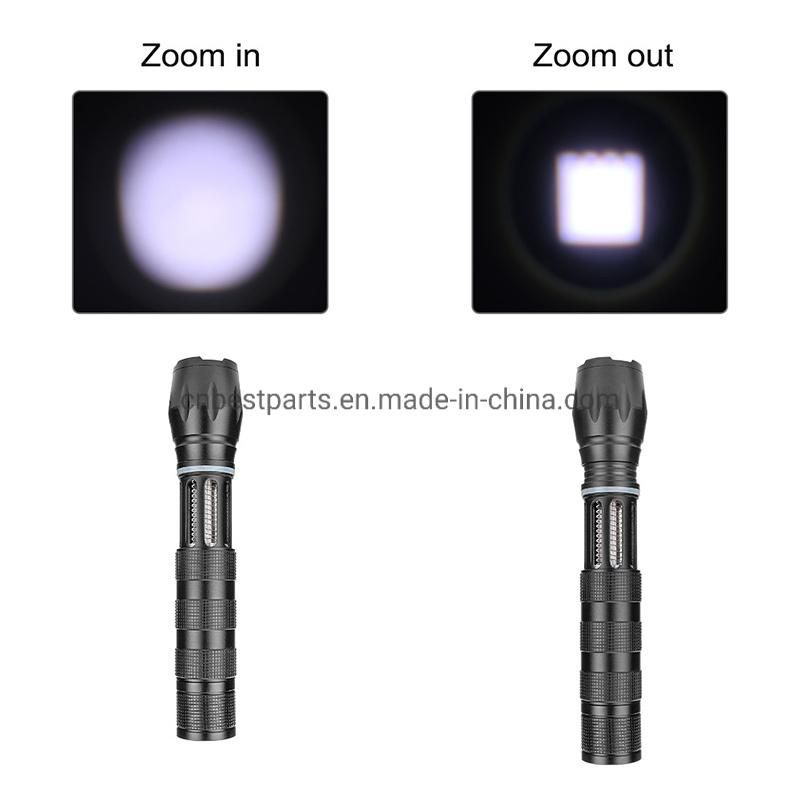 Wholesale Quality Household Suction Mosquito Killer Torch Light Outdoor Portable Camping Torch Lamp Portable Rechargeable Zoomable LED Flashlight