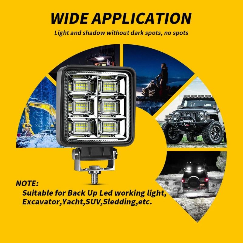 Dxz LED Work Light 48W 4inch LED Driving Lights for Best off Road LED Flexible Work Light
