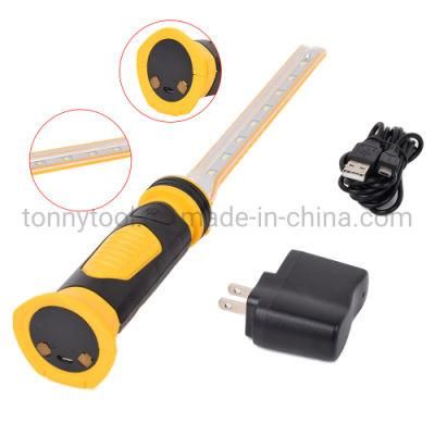 Portable Rechargeable 10PCS LED Work Light with Torch Light