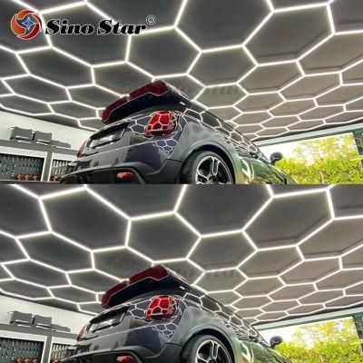 New Arrival DIY Self Service Car Coating Station Popular in Australia 12 Watt LED Hexagonal Wall Light