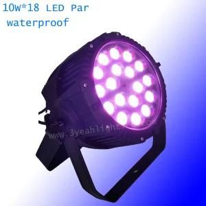 Waterproof PAR Light 18X15W RGBWA 5in1