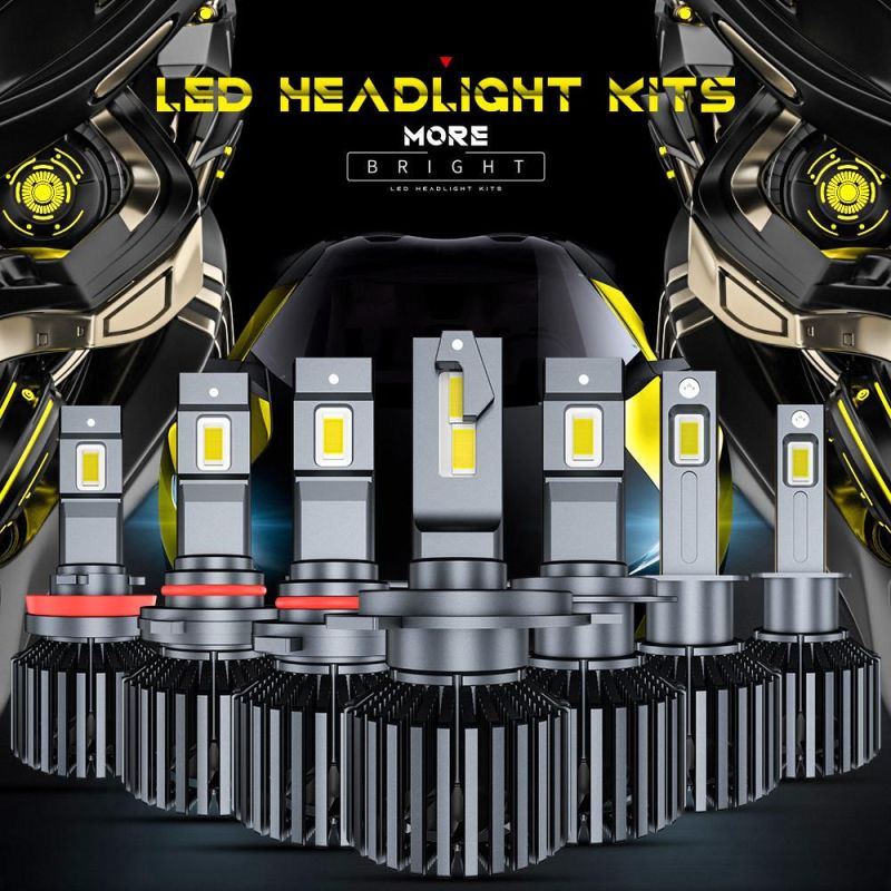 Dxz H4 22000lm 110W Factory Wholesale Auto LED Headlight Bulbs H7 H3 H1 LED Headlight H11 LED Headlight 12-24V