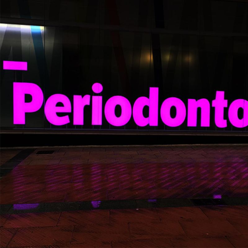 Customization LED Backlit Channel Letter Sign Acrylic LED Sign