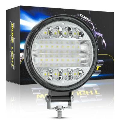 Dxz 12V-24V 4 Inch 24LED 72W 4 Rows Truck Spot Driving Lights LED Work Light Bar Waterproof for off-Road SUV Boat 4X4 Jeep 4WD