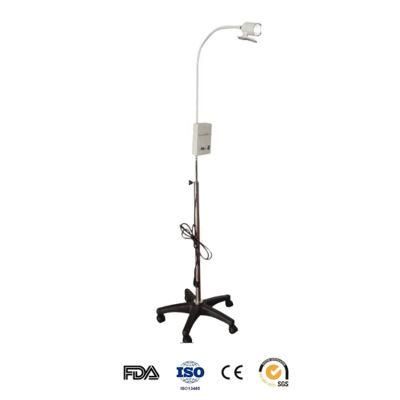 Adjust Brightness Mobile Surgical Examination Light with 5 Castors for Clinic (YD01A LED)