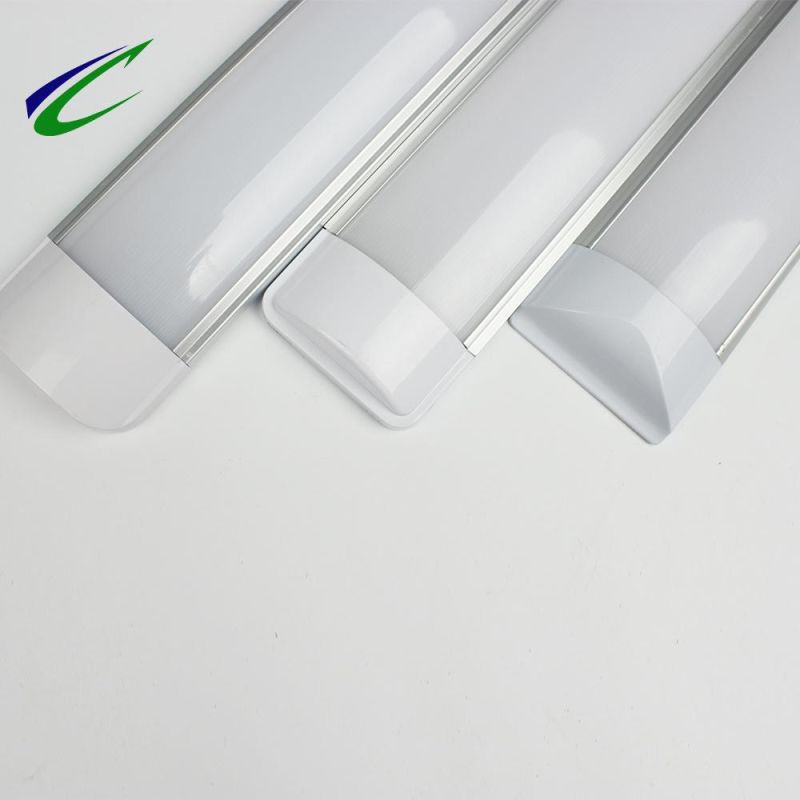 LED Batten Lamp 0.6m 0.9m 1.2m 1.5m 1.8m LED Liner Light Tri-Colour Linkable Tube Light SMD2835 Underground Parking Warehouse Supermarket