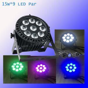 Waterproof 15W 9 Outdoor Stage Light LED PAR Light