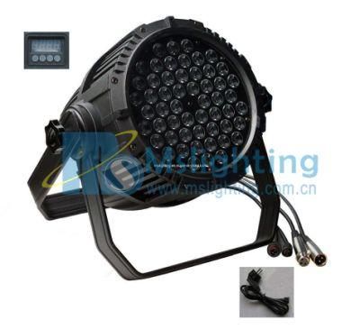 54*3W DMX 512 Waterproof LED PAR Light