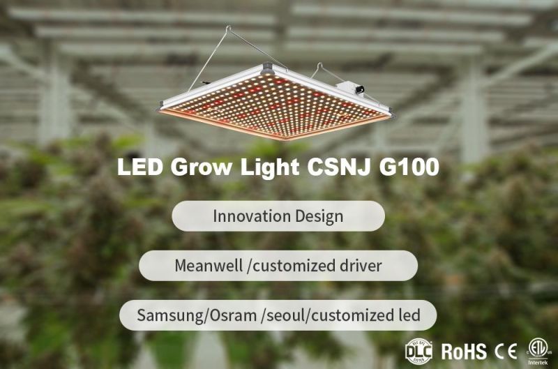 New Design Full Spectrum 120W Grow Light High Efficacy LED Quantum Board Grow Panel for Indoors Planting