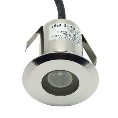 Newest LED Underwater 316ss Stainless Steel 3W IP68 Waterproof RGB3in1 SPA Swimming Pool Light