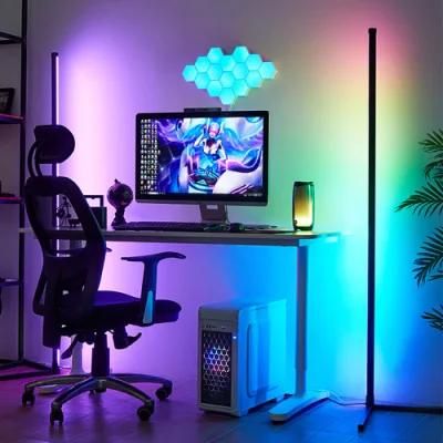 Smart RGB Corner Floor Lamp Minimalist for Home Decoration Lighting