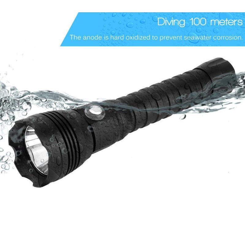 P70 LED Torch Light Handheld Portable Aluminum LED Diving Flashlight