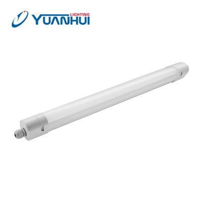 Battery Emergency Waterproof Intergrated 18W 600mm1200mm Connection Fast LED IP65 Light