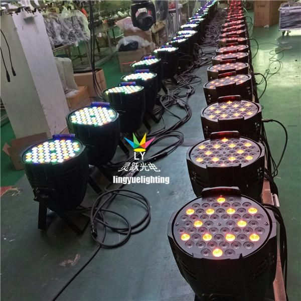 Stage Professional 54X3w RGBW DMX LED PAR Lamp