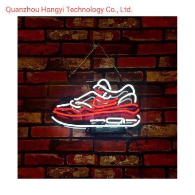 Personalized Waterproof Neon Sign LED Sneaker Shoes Shape Neon Lightlamp Luminous