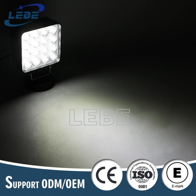 Heavy Duty 48W LED Work Light Offroad 4X4 for Vehicle Truck