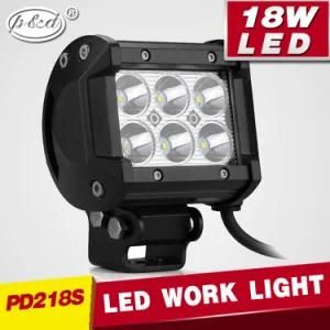 18W LED Spot Work Light 4inch LED Light Bar (PD218S)