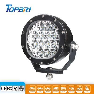 5&quot;Inch Black Round Driving Light 80W LED Auto Car Excavator Work Lamps for Truck