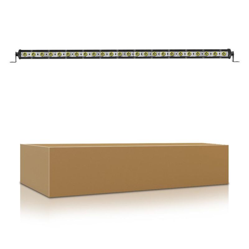 Dxz 26inch 24LED 72W Ultra-Thin Small Single Row LED Light Bar Car LED Work Light Auxiliary Lighting Spotlight Drivinglights