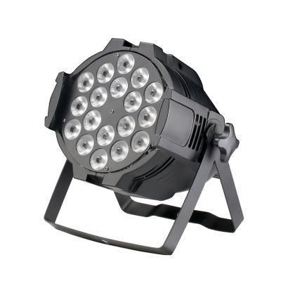 Newest Full Color LED 18PCS 6in1 PAR Light for Stage Lighting