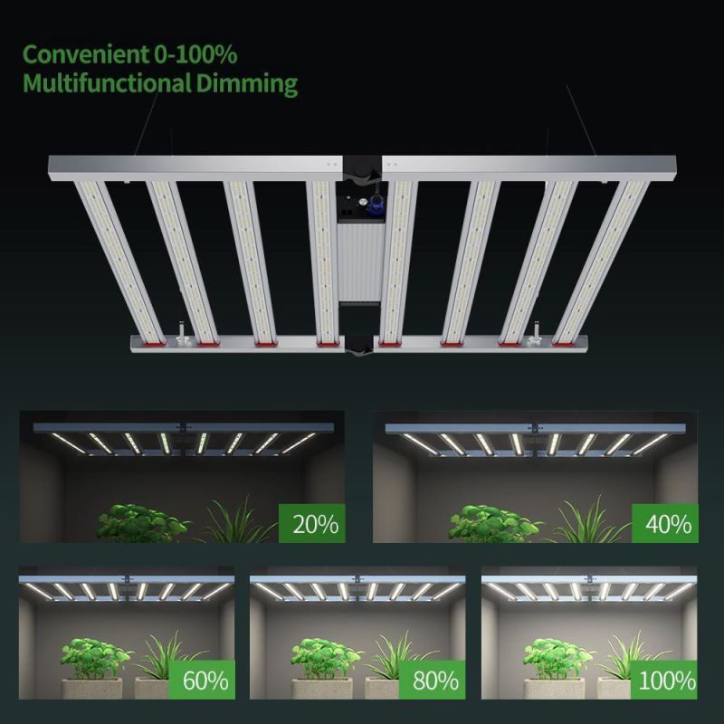 Shenzhen LED Grow Lights Full Spectrum Horticulture Hydroponic LED Grow Light with Osram Samsung Lm301b Lm301h