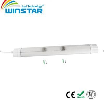 1500mm IP65 50W LED Tri-Proof Light Fixture Batten Light