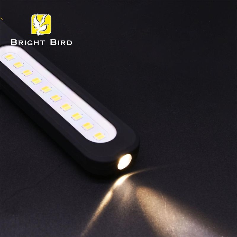 5W/10PCS 5050 SMD (White light & Warmwhite) + 3W LED Rechargeable Work Light