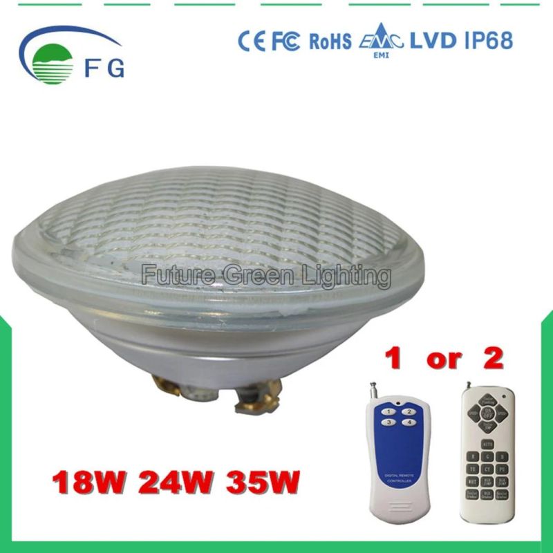 High Quality PAR56 IP68 LED Pool Light 12V Swimming Pool Lights PAR56 18W 24W 35W