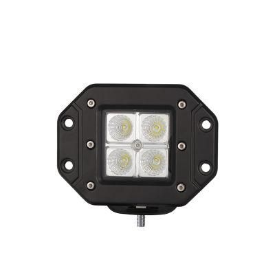 CREE Suface Mounting Spot/Flood 16W 4.8inch LED Work Light for SUV Offroad Atvs 4X4