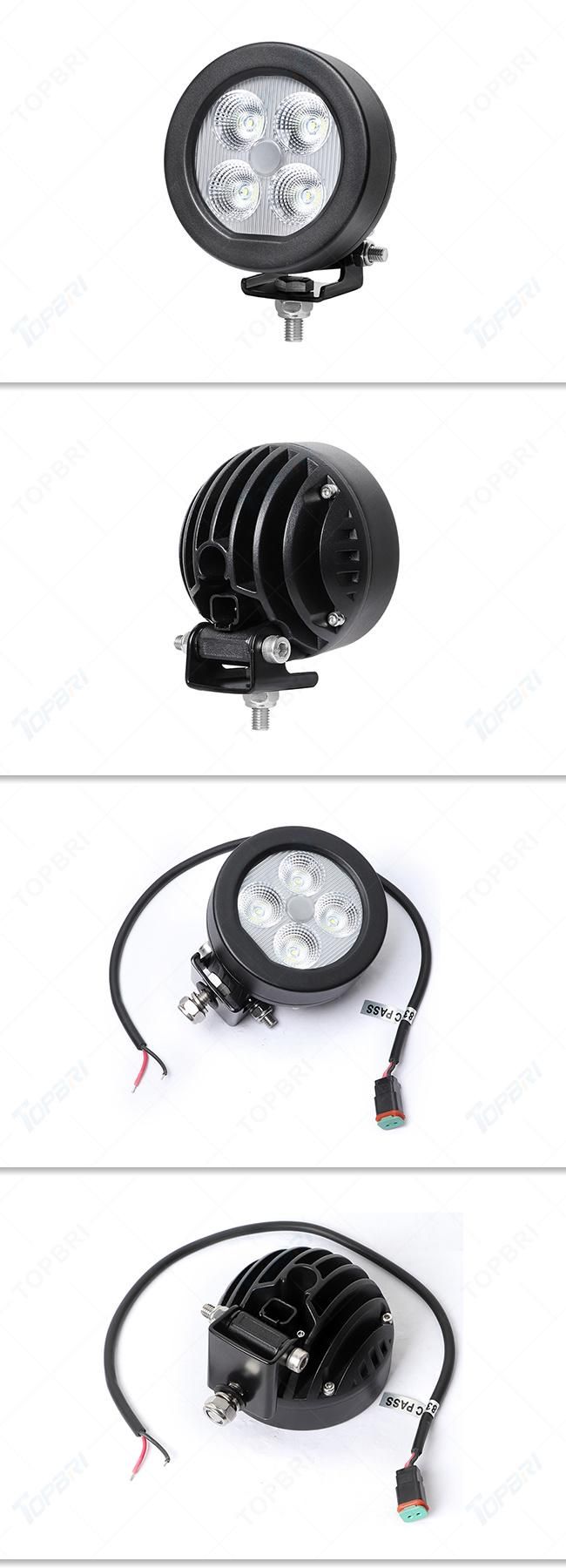 4.3inch 40watts 12V Osram LED Flood Work Lights for Agriculture John Deere Tractor