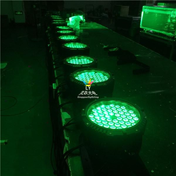 Outdoor DJ Stage Lighting 54X3w RGB 3in1 LED Waterproof PAR Can